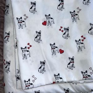 Queen Size Boston Terrier /Frenchie /Dog Sheet Set